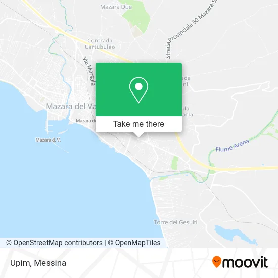 Upim map