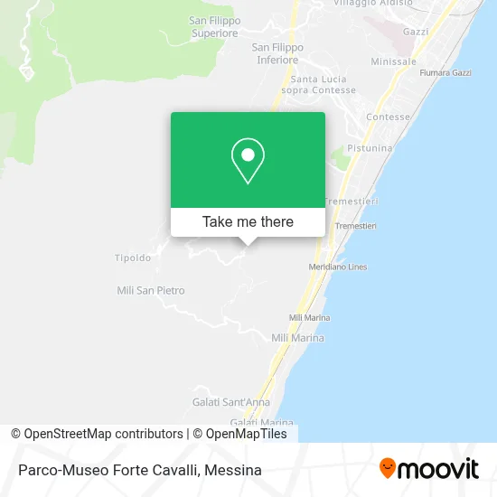 Parco-Museo Forte Cavalli map