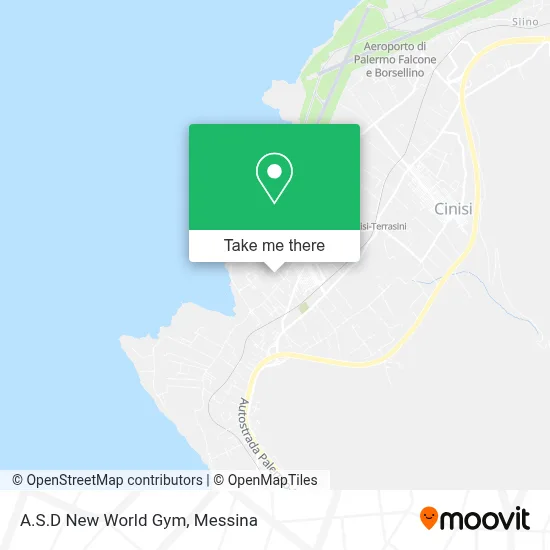 A.S.D New World Gym map