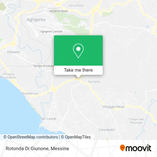 Rotonda Di Giunone map