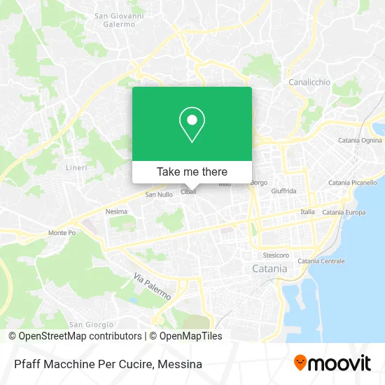 Pfaff Macchine Per Cucire map