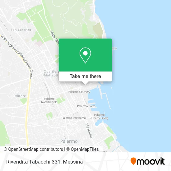 Rivendita Tabacchi 331 map