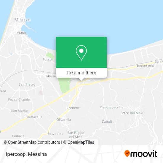 Ipercoop map