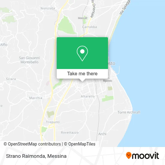 Strano Raimonda map