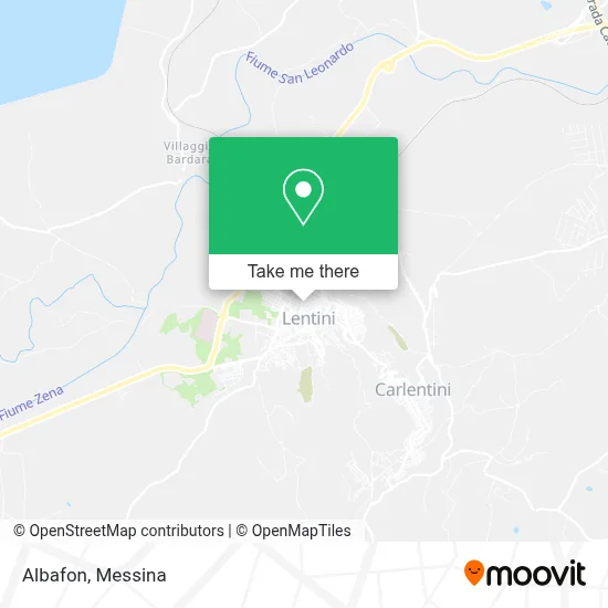 Albafon map