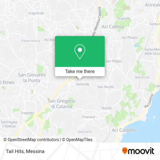 Tail Hits map