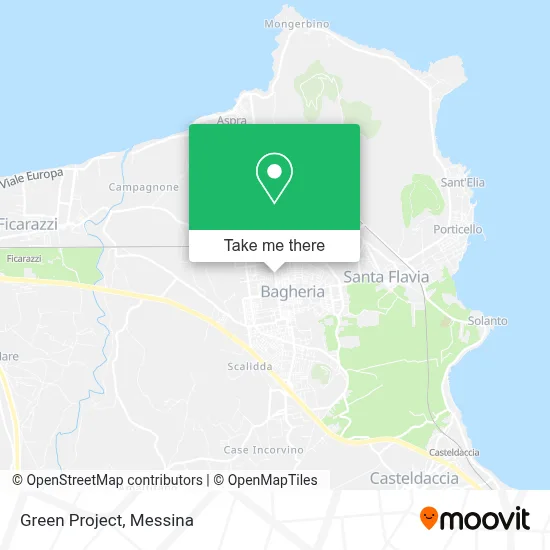 Green Project map