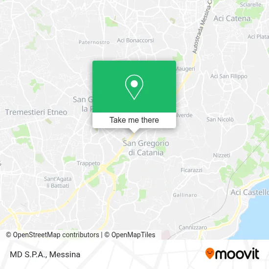 MD S.P.A. map