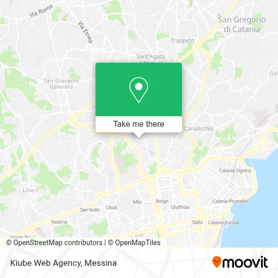 Kiube Web Agency map