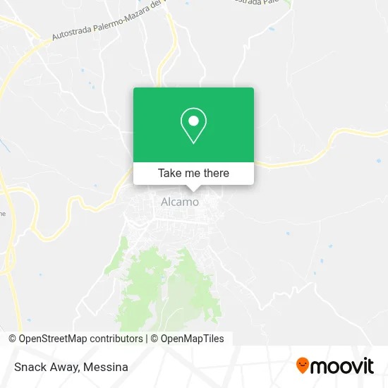 Snack Away map