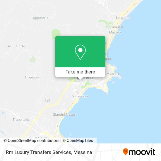 Rm Luxury Transfers Services map