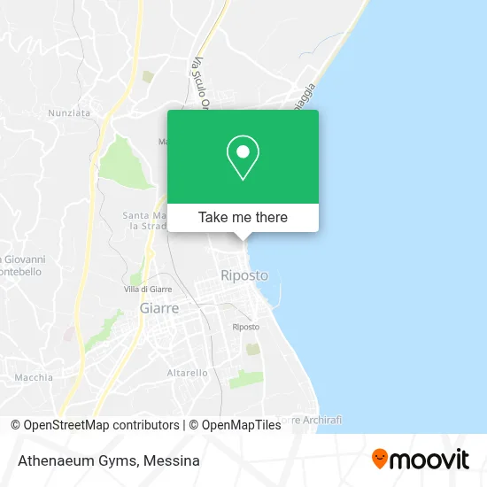 Athenaeum Gyms map