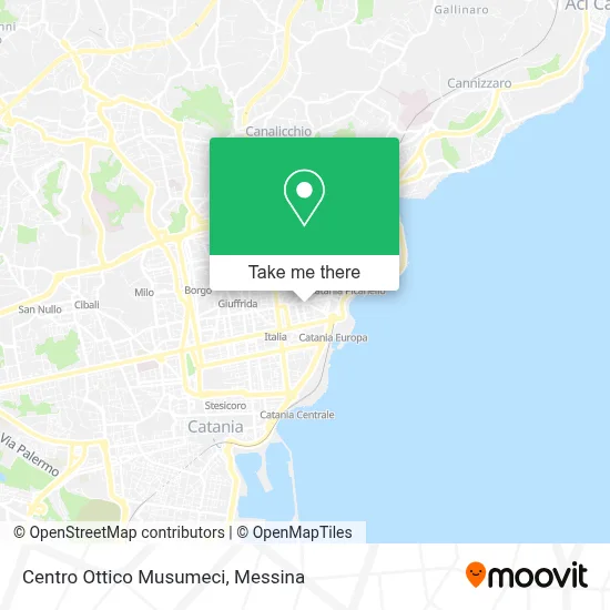 Centro Ottico Musumeci map