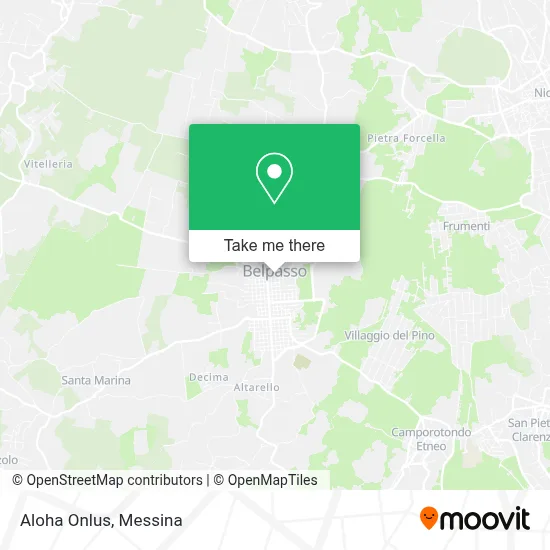 Aloha Onlus map