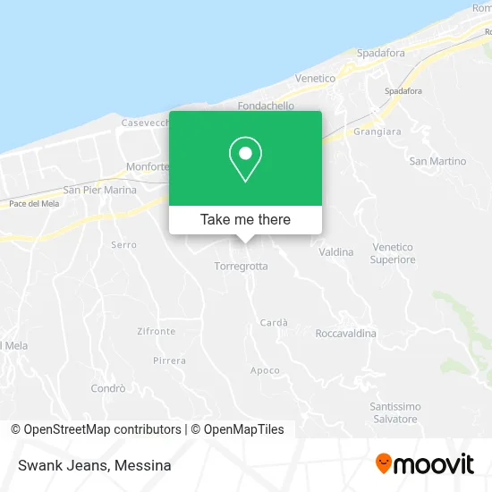Swank Jeans map