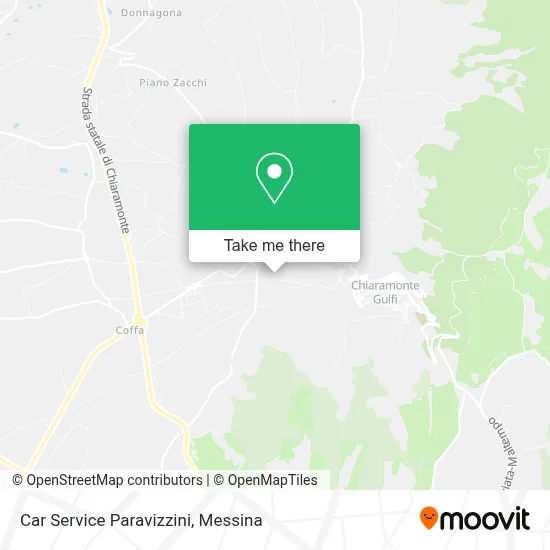 Car Service Paravizzini map