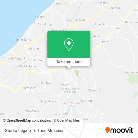 Studio Legale Tortora map