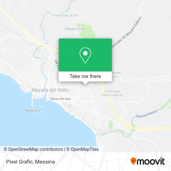 Pixel Grafic map