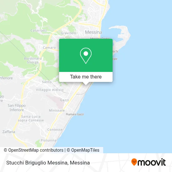 Stucchi Briguglio Messina map