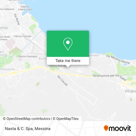Nasta & C. Spa map