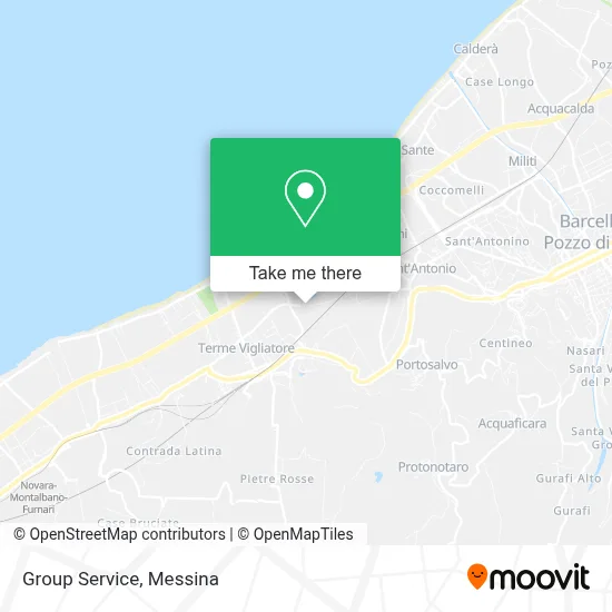 Group Service map