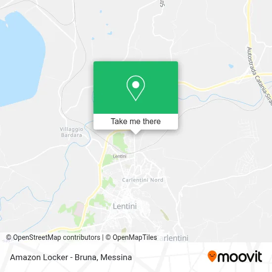 Amazon Locker - Bruna map