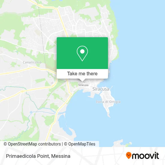Primaedicola Point map