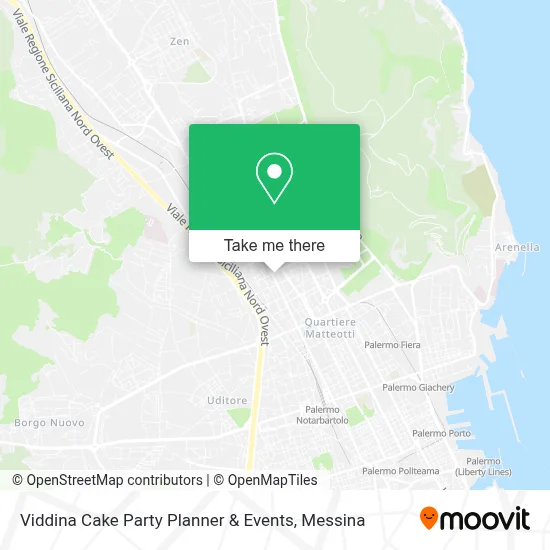Viddina Cake Party Planner & Events map