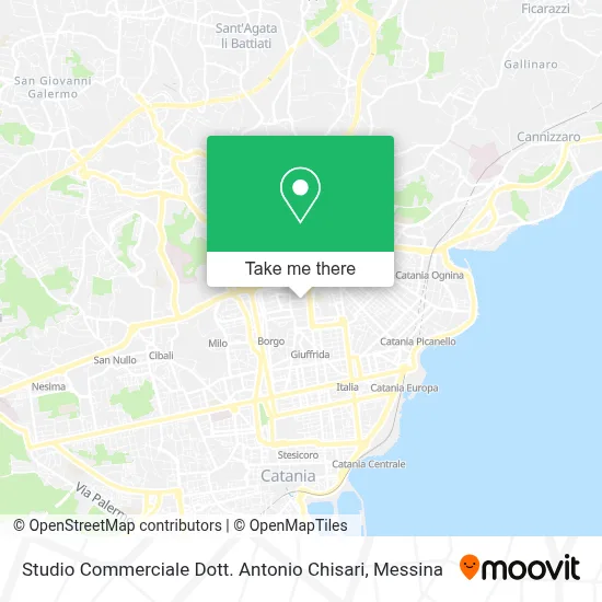 Studio Commerciale Dott. Antonio Chisari map