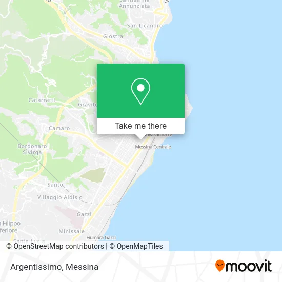 Argentissimo map