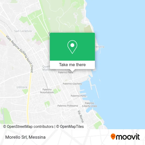 Morello Srl map