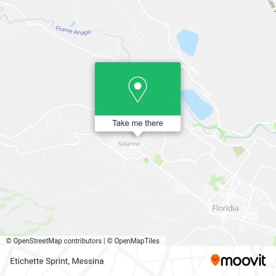 Etichette Sprint map