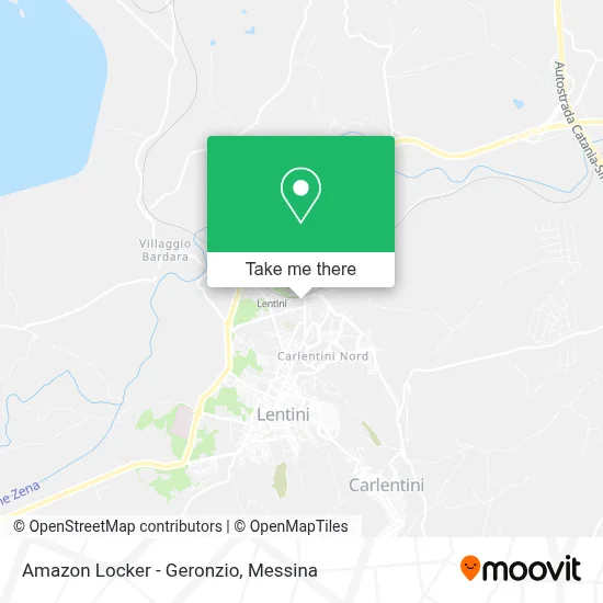 Amazon Locker - Geronzio map