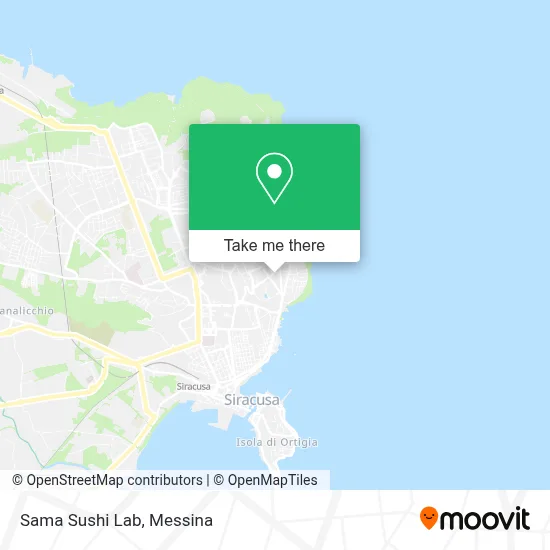Sama Sushi Lab map