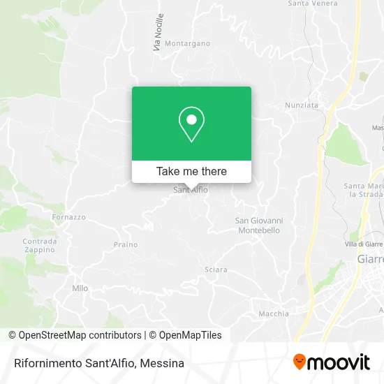 Rifornimento Sant'Alfio map