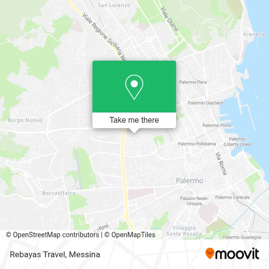 Rebayas Travel map