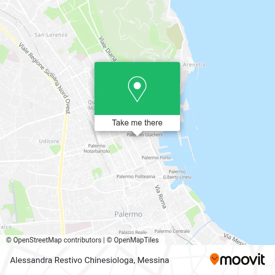 Alessandra Restivo Chinesiologa map