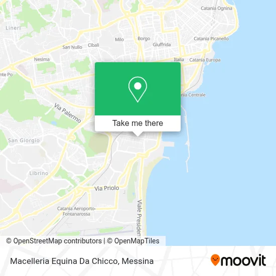 Macelleria Equina Da Chicco map
