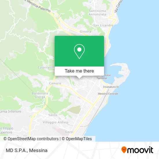 MD S.P.A. map