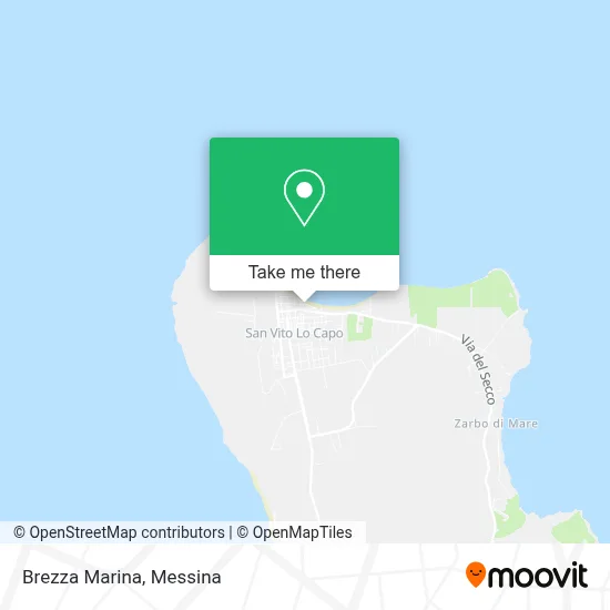 Brezza Marina map