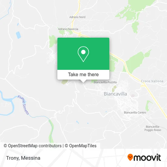 Trony map