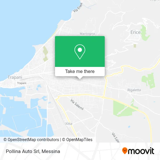 Pollina Auto Srl map