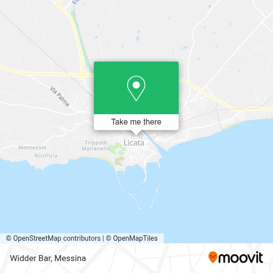 Widder Bar map