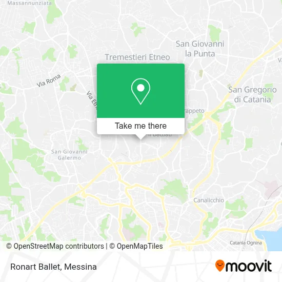 Ronart Ballet map