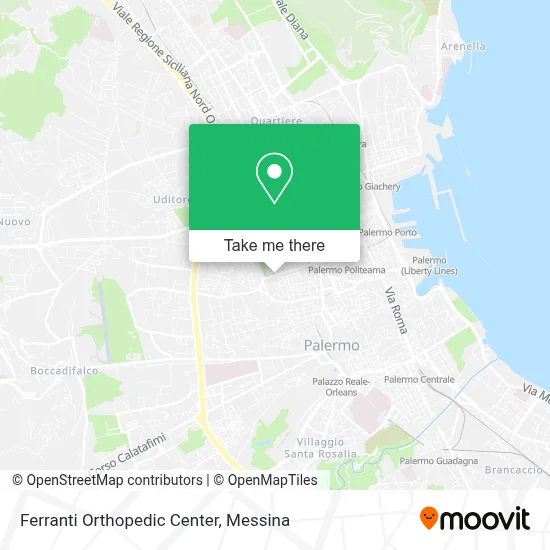 Ferranti Orthopedic Center map