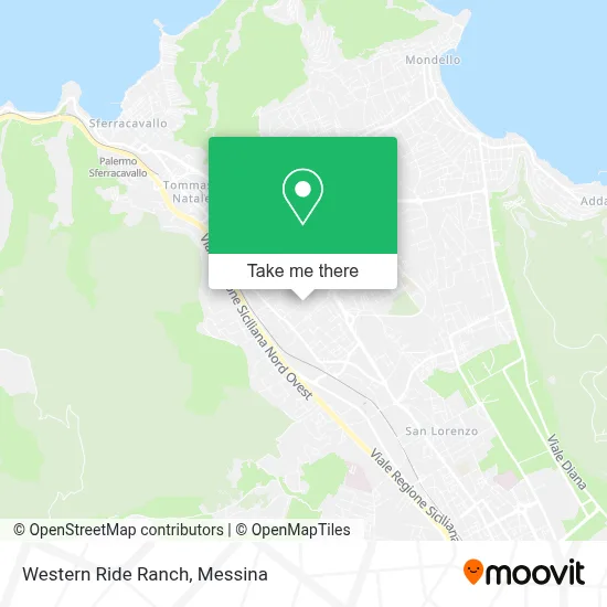 Western Ride Ranch map