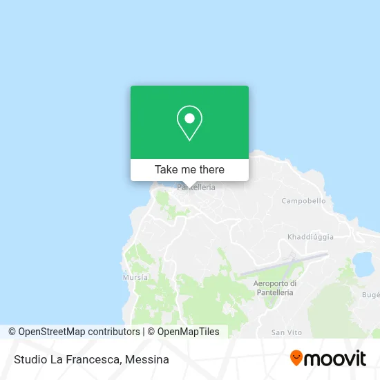 Studio La Francesca map