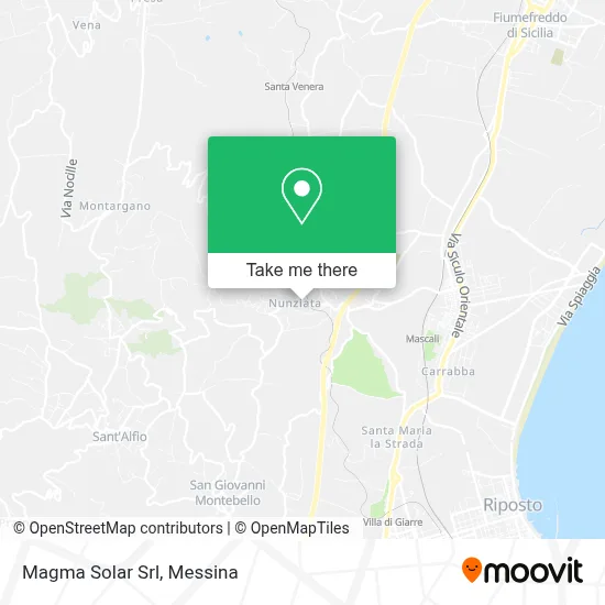 Magma Solar Srl map
