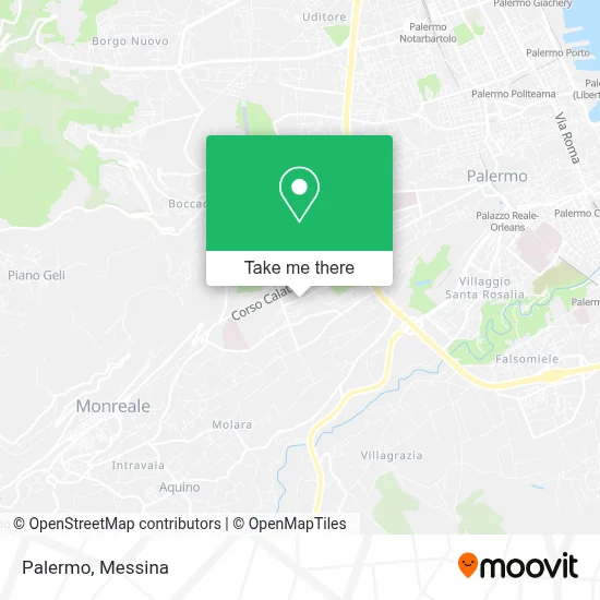 Palermo map