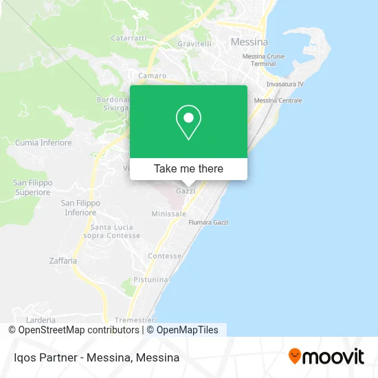 Iqos Partner - Messina map